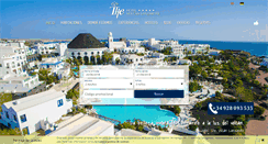 Desktop Screenshot of hotelvolcanlanzarote.com